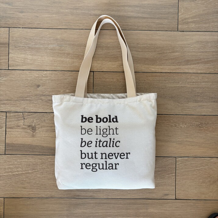 BOLSA TOTE - BE BOLD